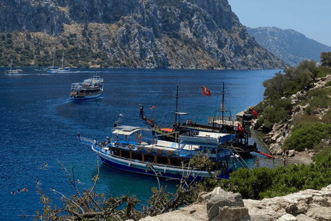 Marmaris: Kustnära båttur med sevärdheter och badstoppMarmaris: Kustens sevärdheter båttur med badstopps