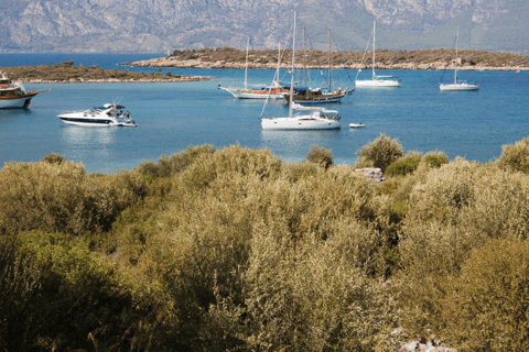 Marmaris: Kustnära båttur med sevärdheter och badstoppMarmaris: Kustens sevärdheter båttur med badstopps