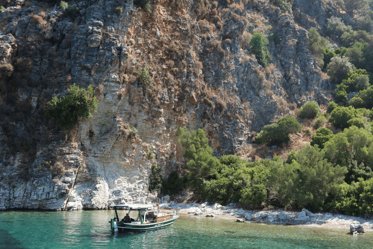 Marmaris: Kustnära båttur med sevärdheter och badstoppMarmaris: Kustens sevärdheter båttur med badstopps