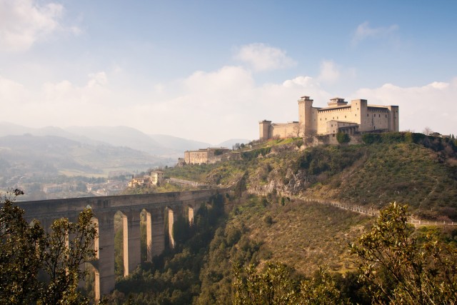 Visit Spoleto Old Town Guided Walking Tour in Umbria