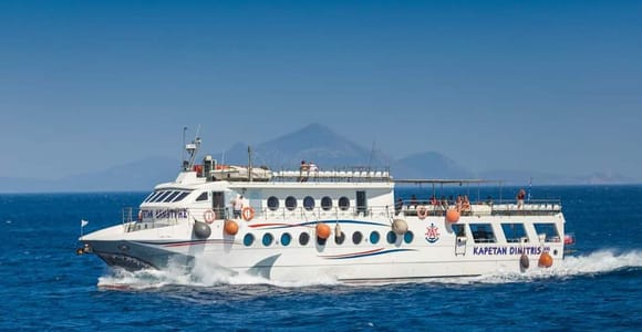 From Kardamena: Nisyros Island Day Trip & 5 Hours to Explore