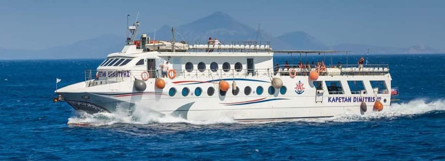 Depuis Kardamena : Excursion d'une journée sur l'île de Nisyros