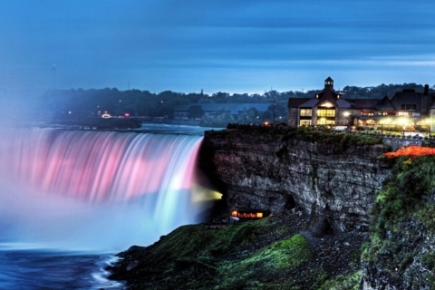 Wodospad Niagara w Kanadzie: rozświetl wodospad kolacją