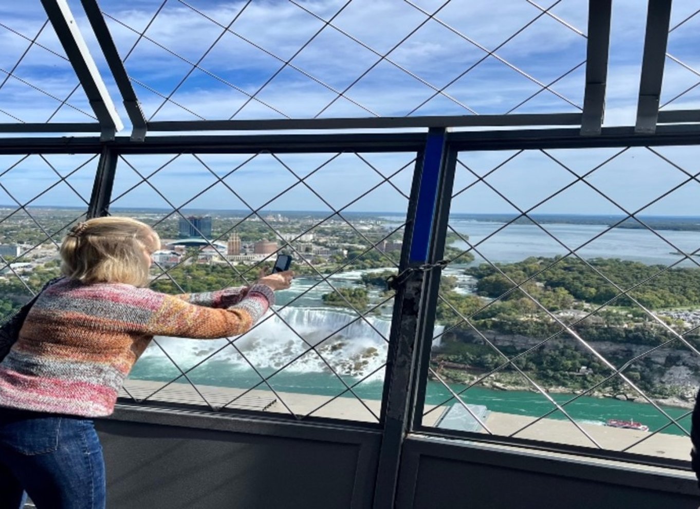 Niagara Falls-tur: Skylon, tur bag vandfaldene og bådtur