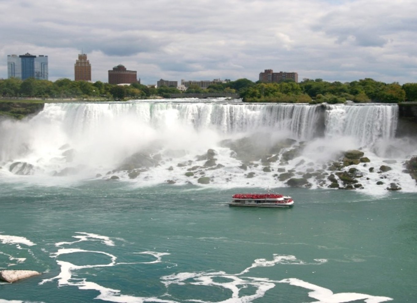 Niagara Falls-tur: Skylon, tur bag vandfaldene og bådtur