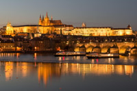 Prague, Croisière du dîner sur le bateau en verre ouvert - Hizvo