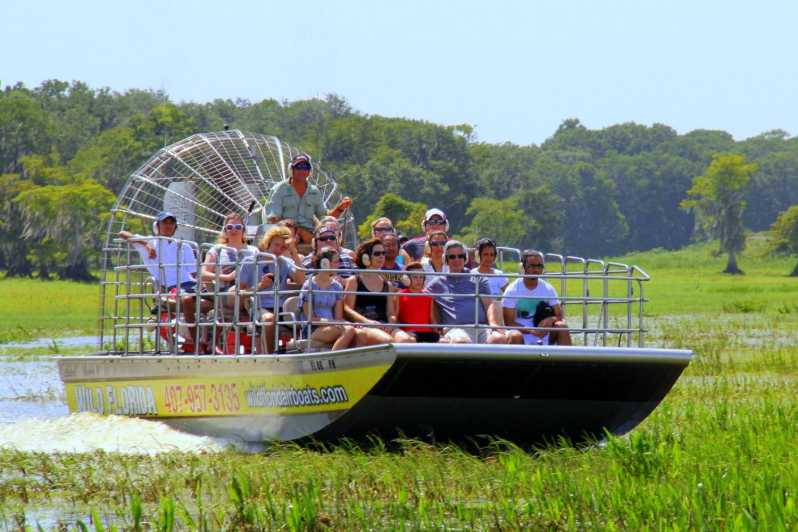Orlando: hidrodeslizador y fauna salvaje en los Everglades