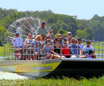 Orlando: Wild Florida-moerasboottocht & wildpark Everglades