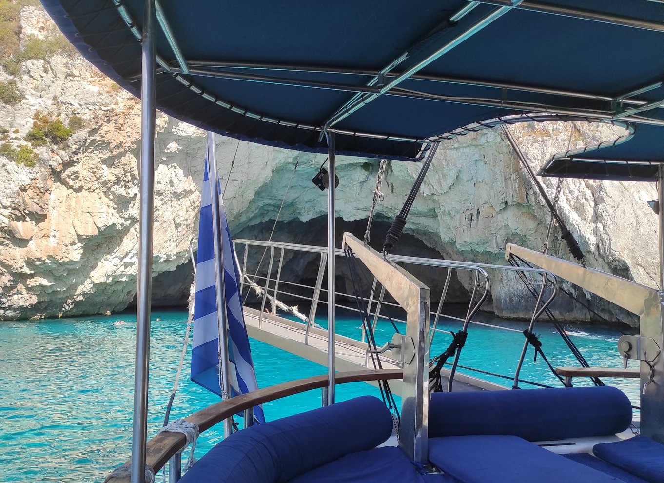 Fra Parga: Paxos og Antipaxos Cruise med Blå Grotter