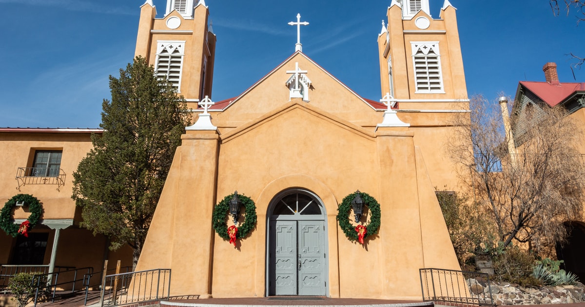 walking tour old town albuquerque