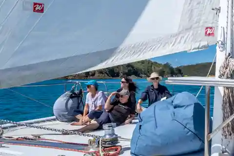 Ilha Waiheke: Aventura de Vela no Parque Marinho do Golfo e Almoço