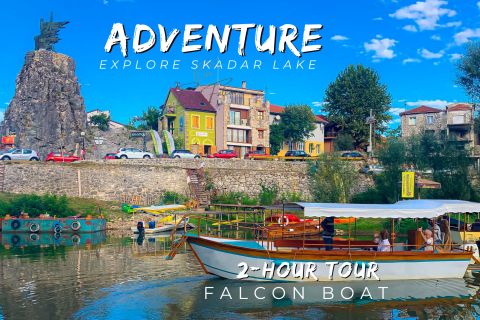 Virpazar: tour in barca del lago di Scutari con guida privata di 2 ore