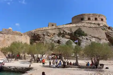 Crète : Spinalonga, Elounda, & Agios Nikolaos Tour avec Pickup
