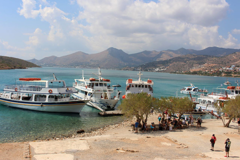 Kreta: Spinalonga, Elounda en Agios Nikolaos Tour met pick-up