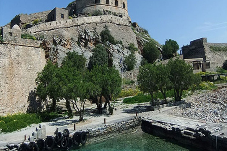 Kreta: Spinalonga, Elounda en Agios Nikolaos Tour met pick-up