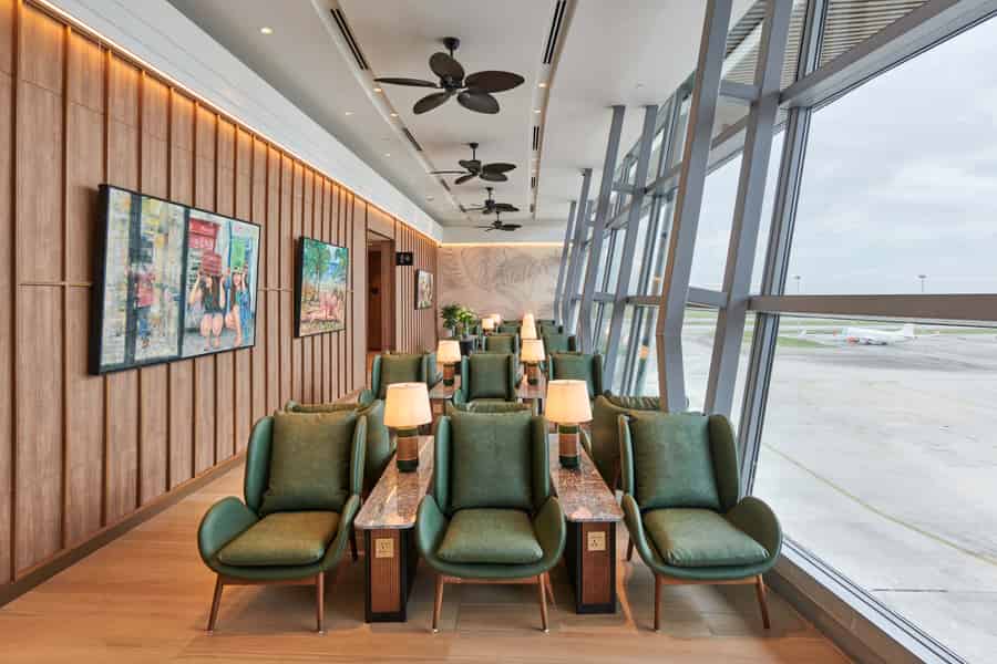 Flughafen Kuala Lumpur: Plaza Premium First Lounge. Foto: GetYourGuide