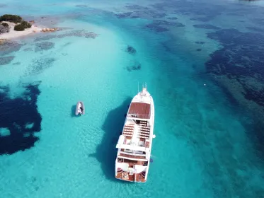 Palau: La Maddalena Archipel Komfort Bootstour mit Stopps