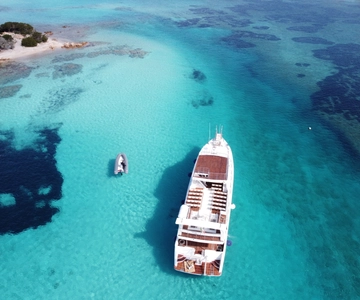 Palau: La Maddalena Archipiélago Comfort Tour en barco con paradas