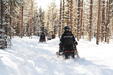 Rovaniemi: Enkel snöskotersafariRovaniemi: lätt snöskoter-safari