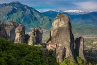 Desde la costa de Pieria, excursión de un día a Meteora con monasterios - Hizvo