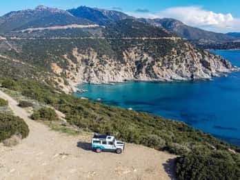 De Cagliari: Passeio de 4x4 para Villasimius e praias