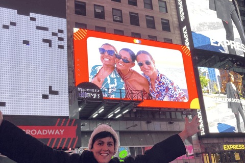 NYC: Veja você mesmo em um outdoor da Times Square por 24 horas