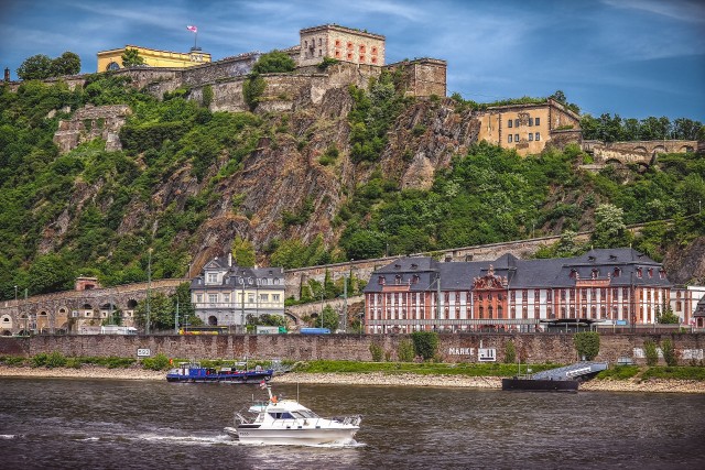 Visit Koblenz Old Town Tour with the Ehrenbreitstein Fortress in Koblenz, Germany