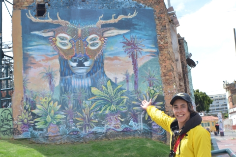 Bogota: rondleiding door La Candelaria Graffiti en stadskunst