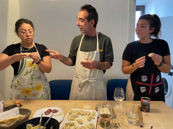 Cagliari Visite du marché de San Benedetto, atelier de pâtes et