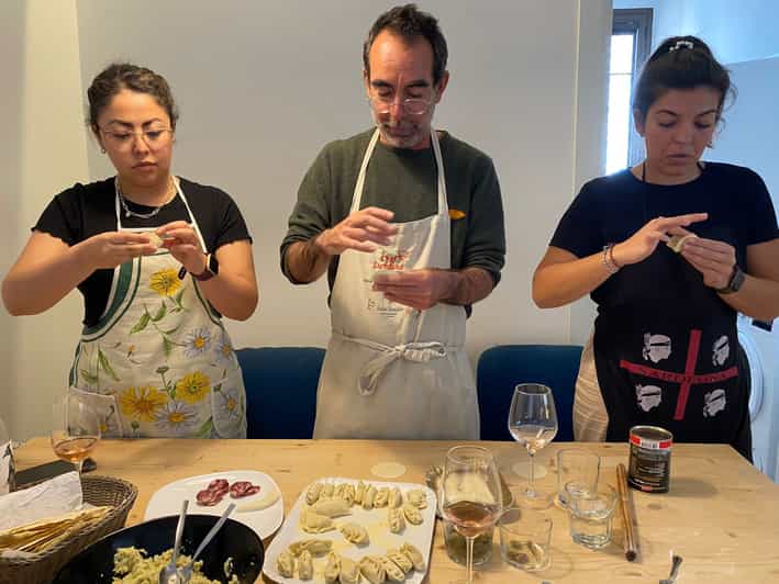 Cagliari Visite du marché de San Benedetto, atelier de pâtes et
