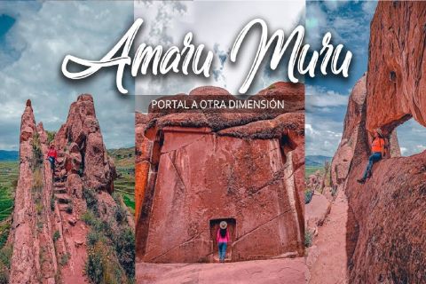 Vanuit Puno: Rondleiding door Aramu Muru met Hotel Transfers