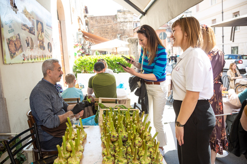 Roma: mangia come un romano Tour gastronomico del Ghetto e di Campo de&#039; FioriRoma: Tour gastronomico a Campo de&#039; Fiori