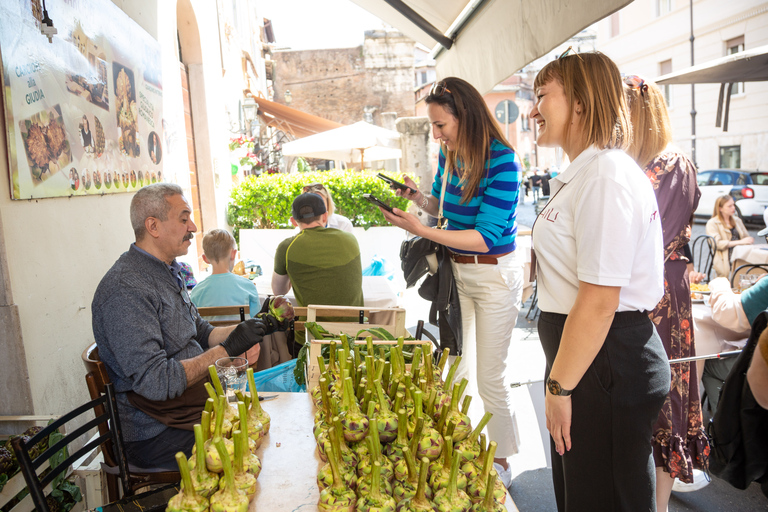 Roma: mangia come un romano Tour gastronomico del Ghetto e di Campo de&#039; FioriRoma: Tour gastronomico a Campo de&#039; Fiori