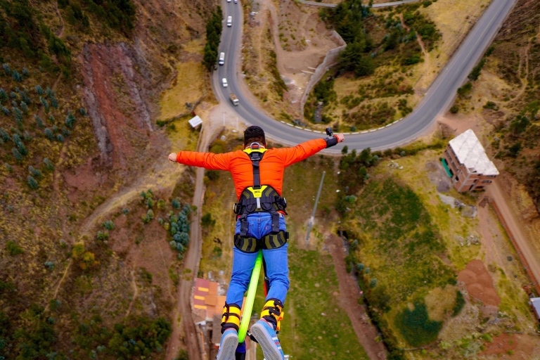 Cusco : Expérience de saut à l'élastique avec instructeur