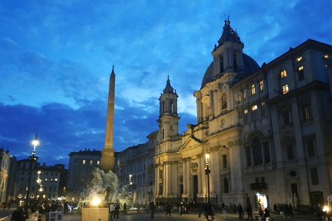 Rome: Spanish Steps, Trevi, Navona and Pantheon Sunset Tour Evening Tour in English
