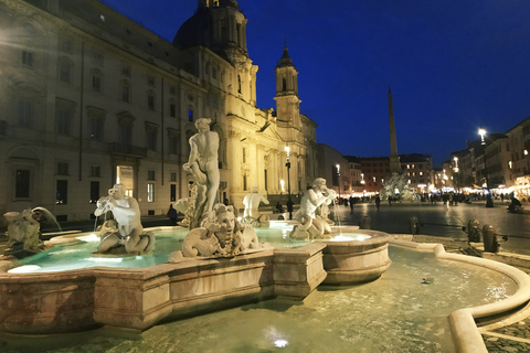 Rome: Spanish Steps, Trevi, Navona and Pantheon Sunset Tour Evening Tour in English
