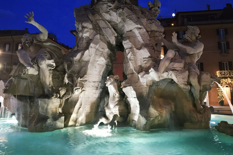 Rome: Spanish Steps, Trevi, Navona and Pantheon Sunset Tour Evening Tour in English