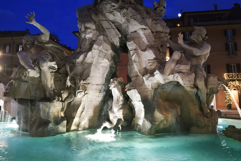 Rome: Spanish Steps, Trevi, Navona and Pantheon Sunset Tour Evening Tour in English