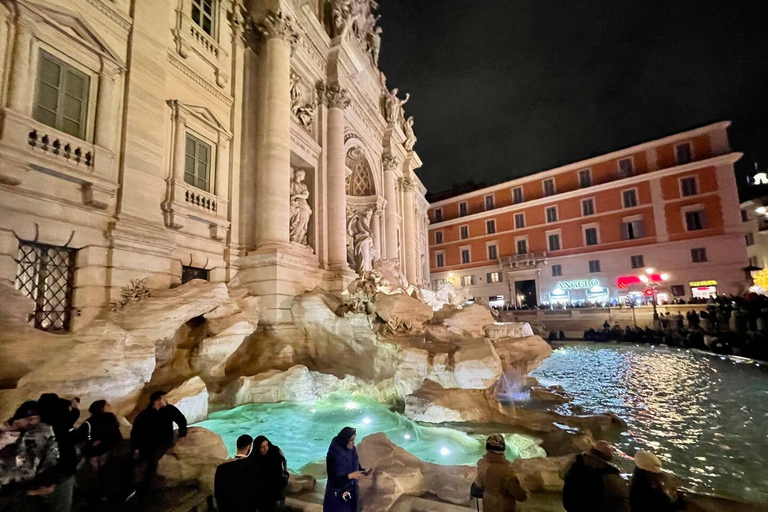 Rome: Spanish Steps, Trevi, Navona and Pantheon Sunset Tour Evening Tour in English
