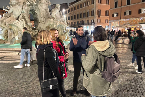 Rome: Spanish Steps, Trevi, Navona and Pantheon Sunset Tour Evening Tour in English