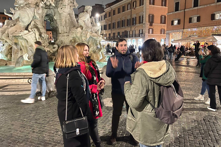 Rome: Spanish Steps, Trevi, Navona and Pantheon Sunset Tour Evening Tour in English