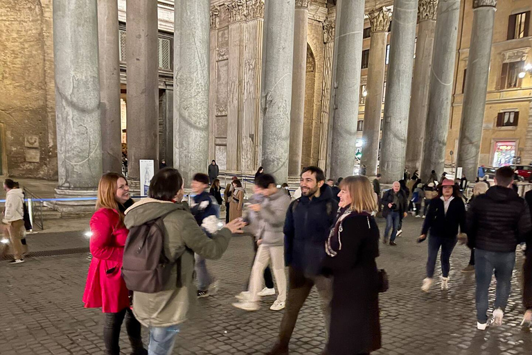 Rome: Spanish Steps, Trevi, Navona and Pantheon Sunset Tour Evening Tour in English