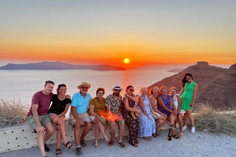 Santorini: Three Wineries and One Brewery Tour with Tastings Private Tour