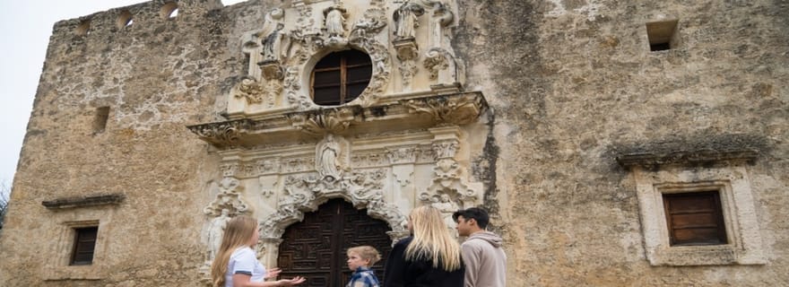 Visite à pied de San Antonio avec croisière et Tower of the Americas