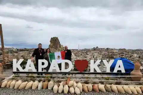 Visite privée d'une jounée ; mélange de la visite rouge et verte / Cappadoce