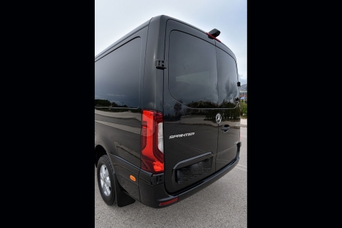 Mykonos Private VIP minibus transfer up to 11 passengers4 hours Private Mykonos Tour Island minibus 11seats