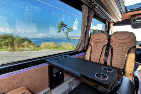 Mykonos Private VIP minibus transfer up to 11 passengers