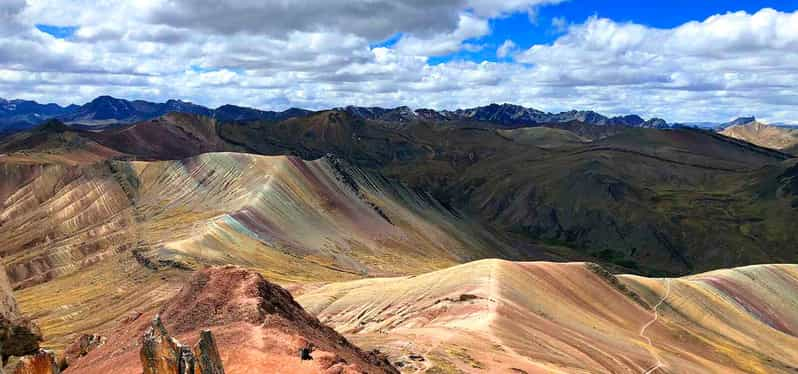 Vanuit Cusco Priv Service Palccoyo Berg Bosstenen Getyourguide