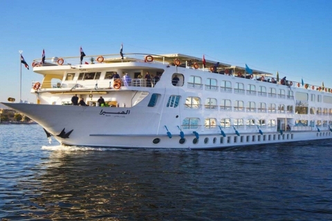 From Marsa Alam: 3-Day Nile cruise with hot air balloon.  Luxury Cruise Ship