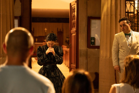 Visita teatrale notturna al Cimitero Inglese di MalagaCimitero inglese: Visita notturna al teatro